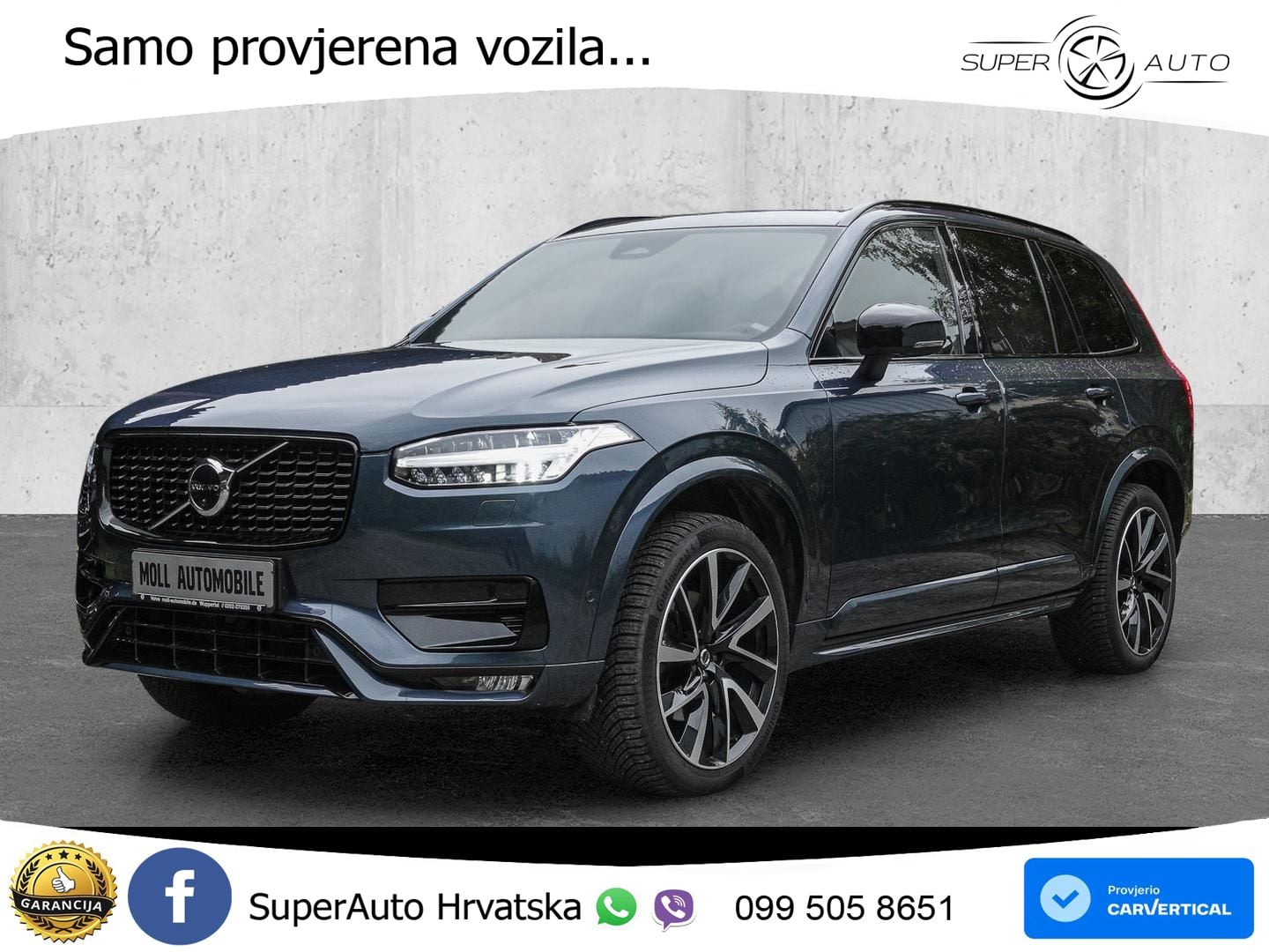 Volvo XC90 2.0 B5 Diesel AWD Automatic LED+GR SJED+ACC