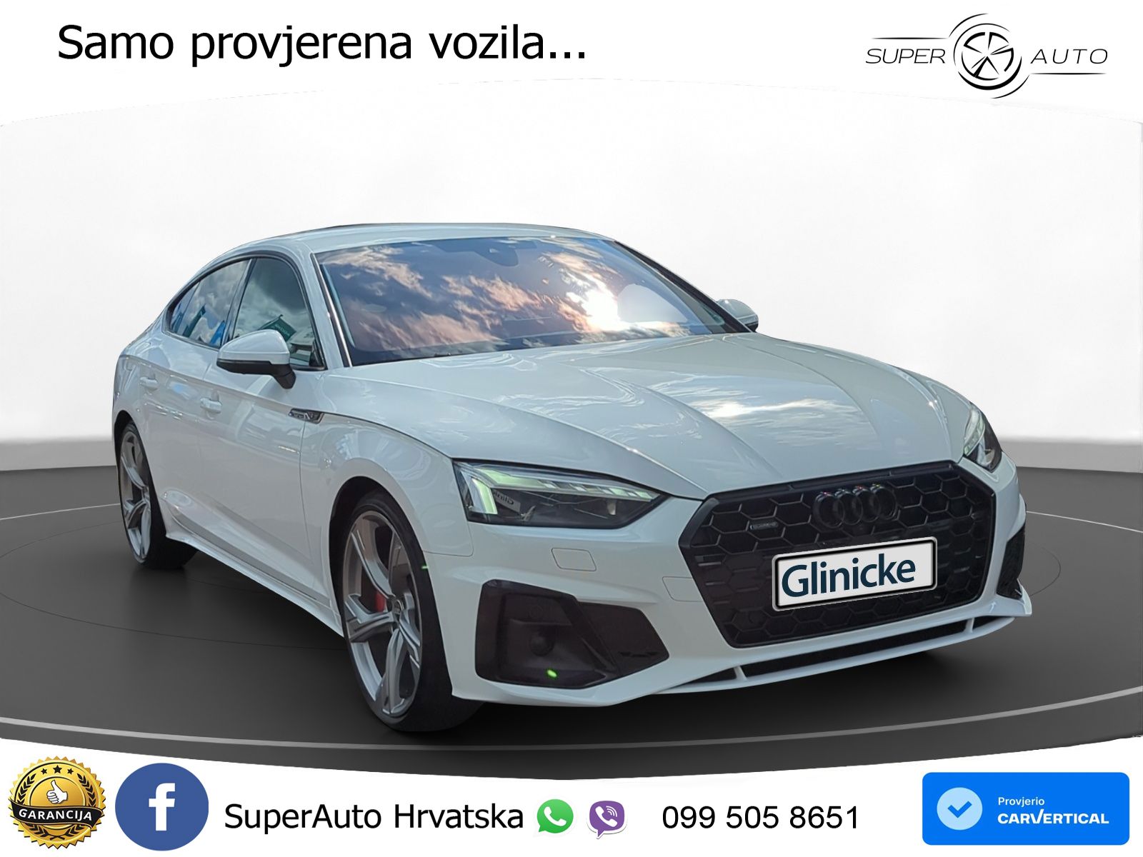 Audi A5 Sportback 40 TDI (204 KS) quattro S tronic S line MATRIX+GR SJED+KAM