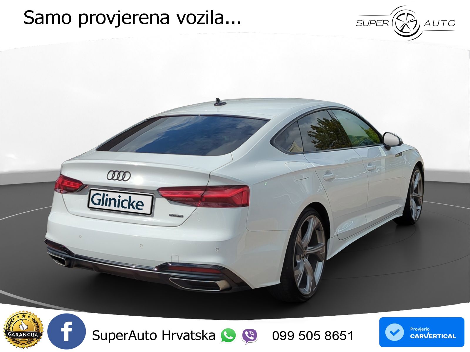 Audi A5 Sportback 40 TDI (204 KS) quattro S tronic S line MATRIX+GR SJED+KAM