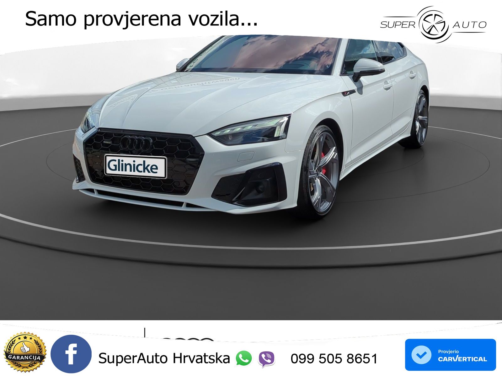 Audi A5 Sportback 40 TDI (204 KS) quattro S tronic S line MATRIX+GR SJED+KAM
