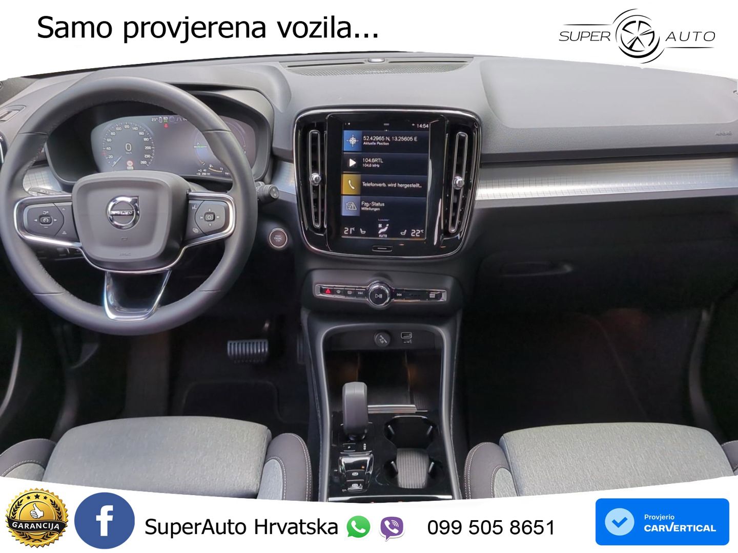 Volvo XC40 1.5 T4 TwEn 211 KS Automatic LED+GR SJED+ACC