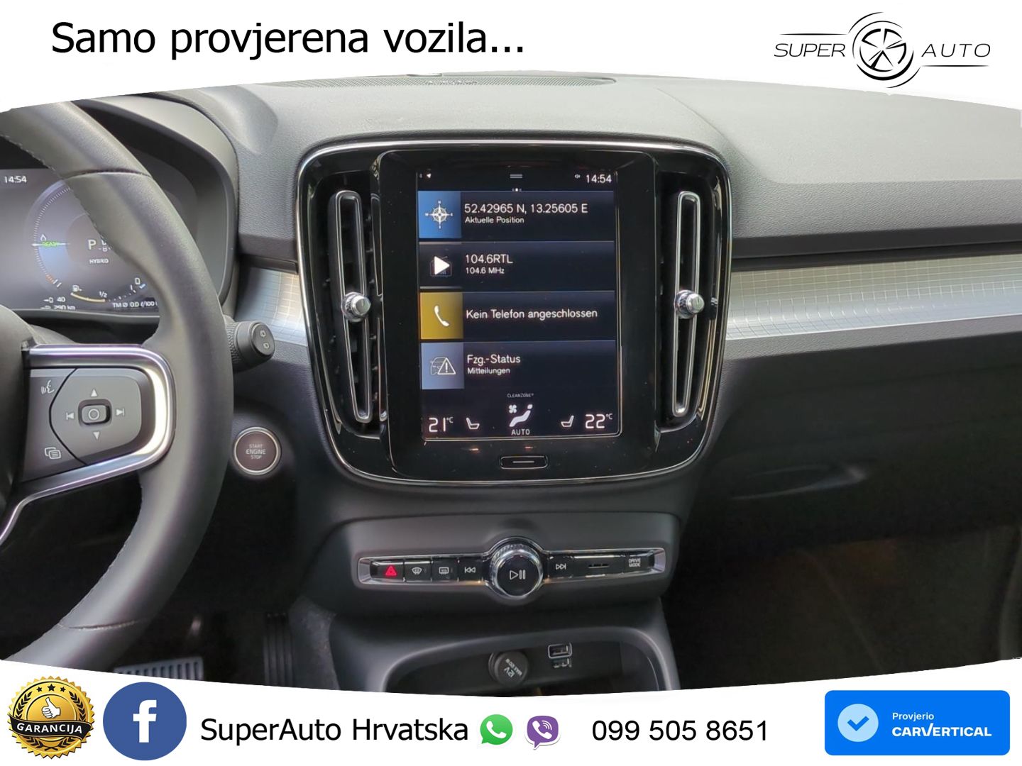 Volvo XC40 1.5 T4 TwEn 211 KS Automatic LED+GR SJED+ACC