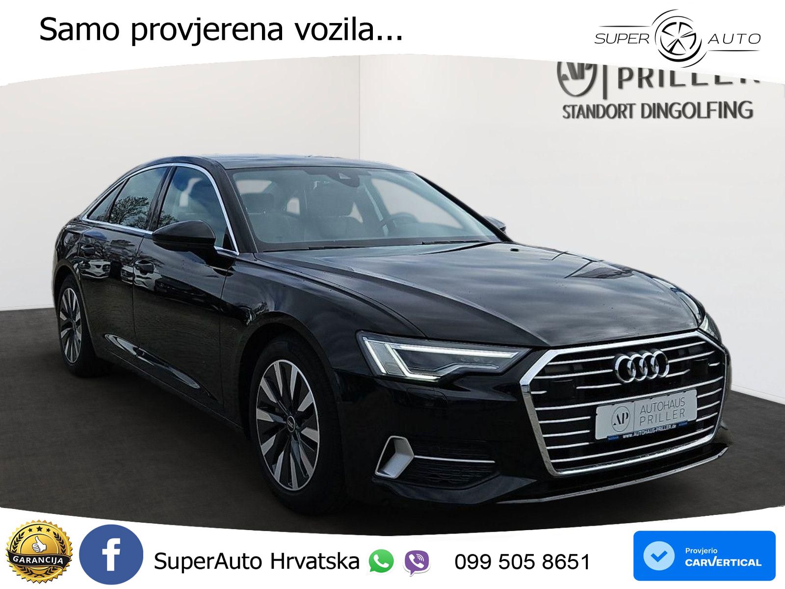Audi A6 40 TDI (204 KS) S tronic MATRIX+GR SJED+KAM