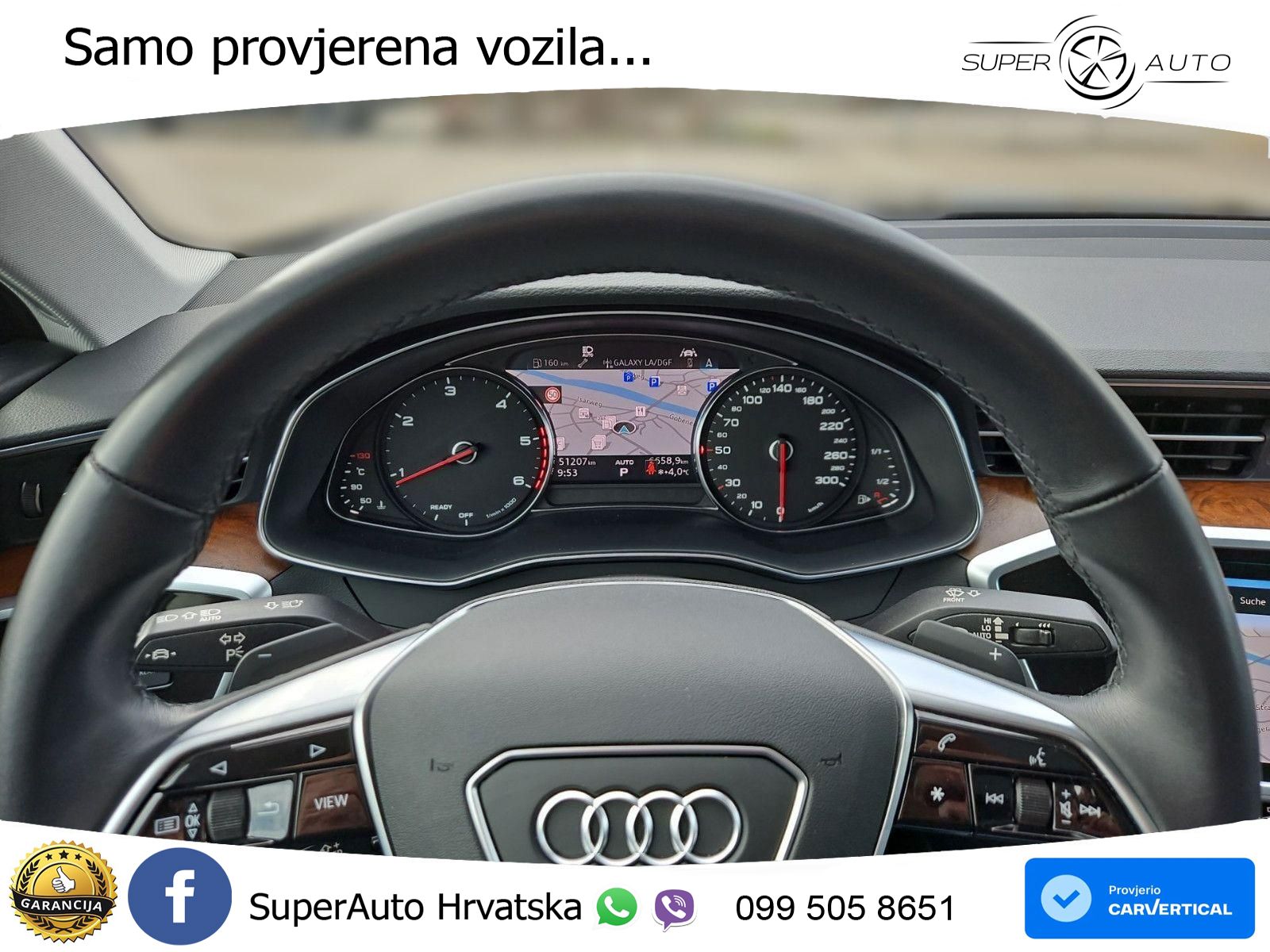 Audi A6 40 TDI (204 KS) S tronic MATRIX+GR SJED+KAM