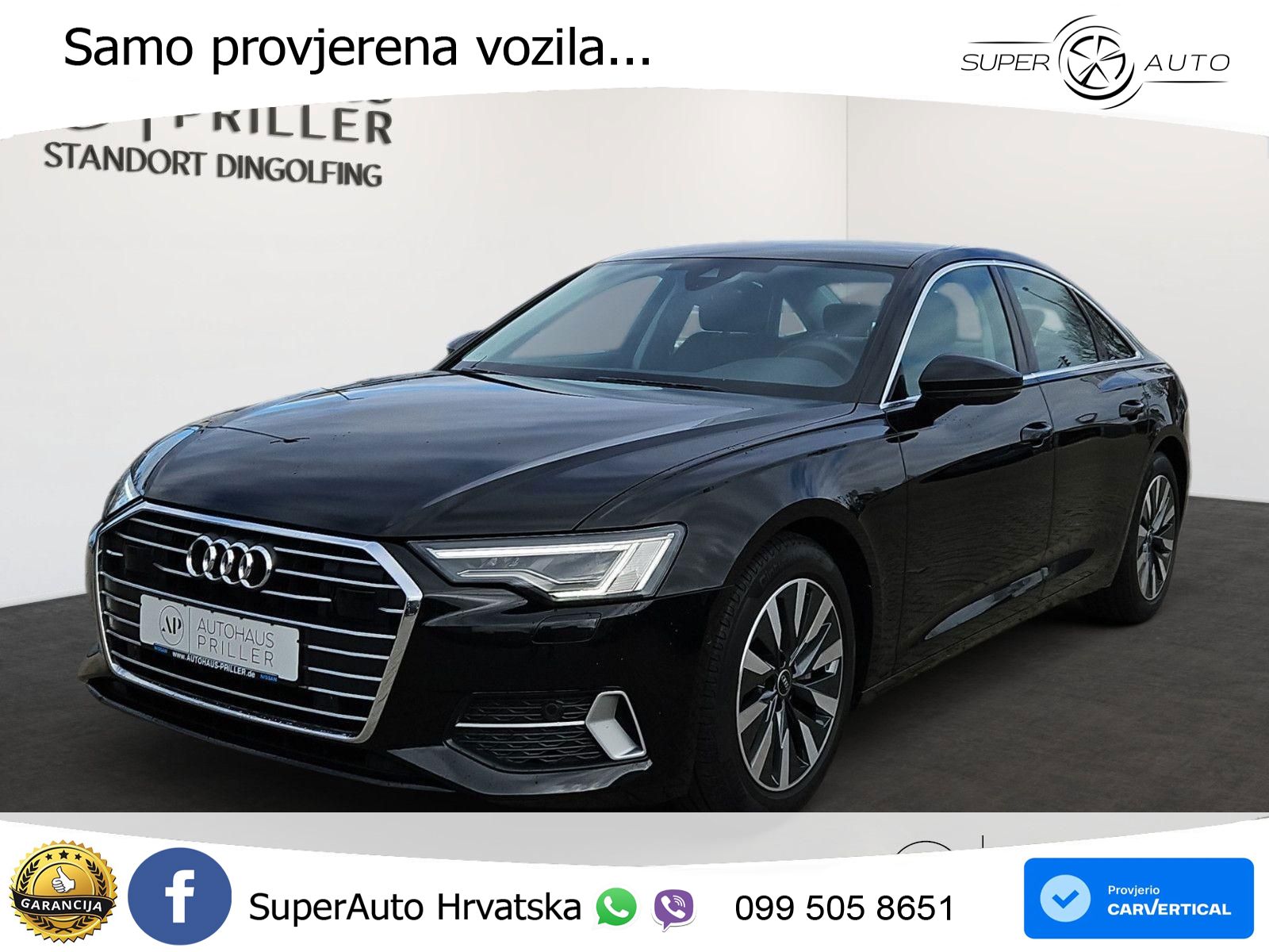 Audi A6 40 TDI (204 KS) S tronic MATRIX+GR SJED+KAM