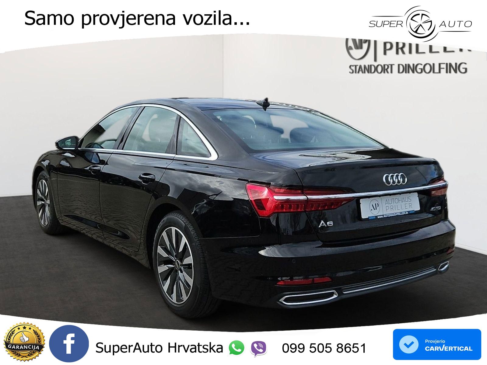 Audi A6 40 TDI (204 KS) S tronic MATRIX+GR SJED+KAM