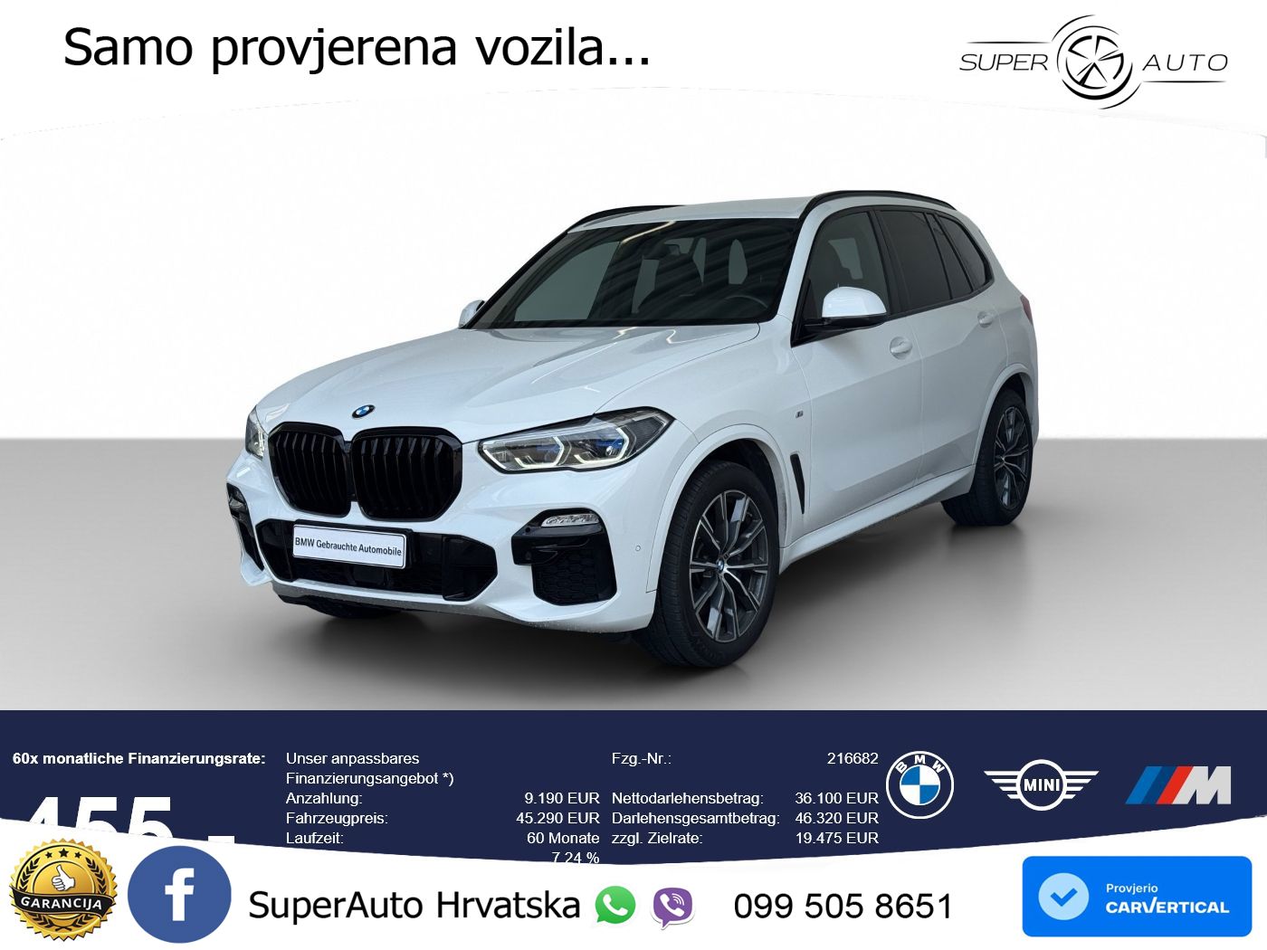 BMW X5 30d (286 KS) xDrive Steptronic M Sport