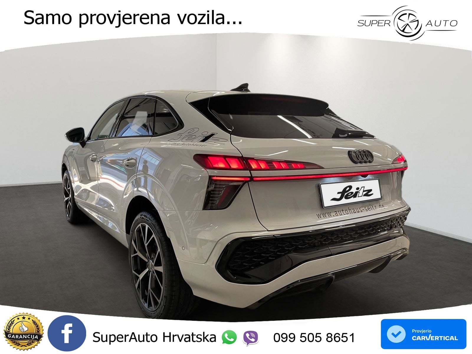 Audi Q3 Sportback 1.5 TFSIe (272 KS) S tronic MATRIX+GR SJED+KAM