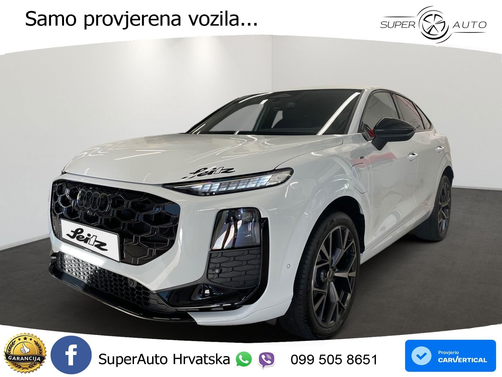 Audi Q3 Sportback 1.5 TFSIe (272 KS) S tronic MATRIX+GR SJED+KAM