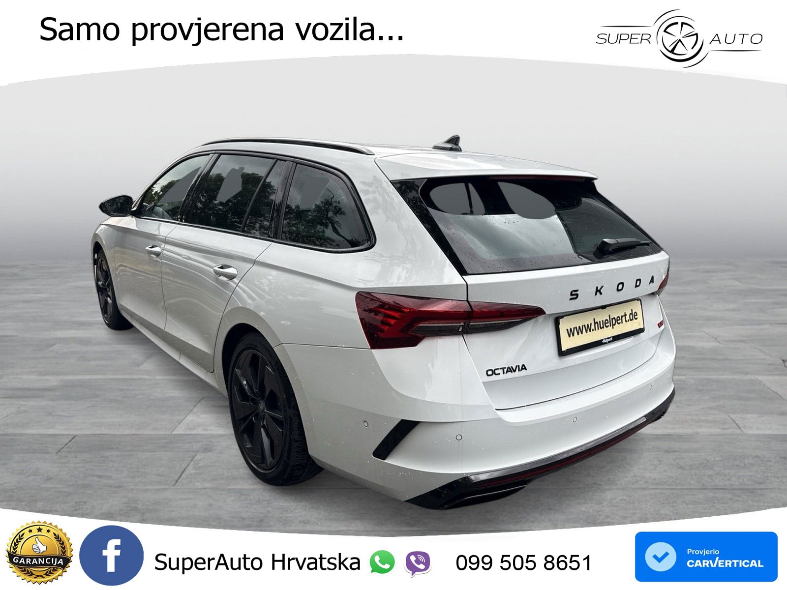 Škoda Octavia Combi RS 2.0 TSI (265 KS) DSG LED+GR SJED+ACC