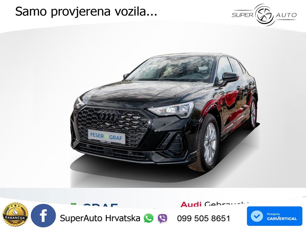 Audi Q3 II Sportback 35 TFSI (150 KS) S tronic S line