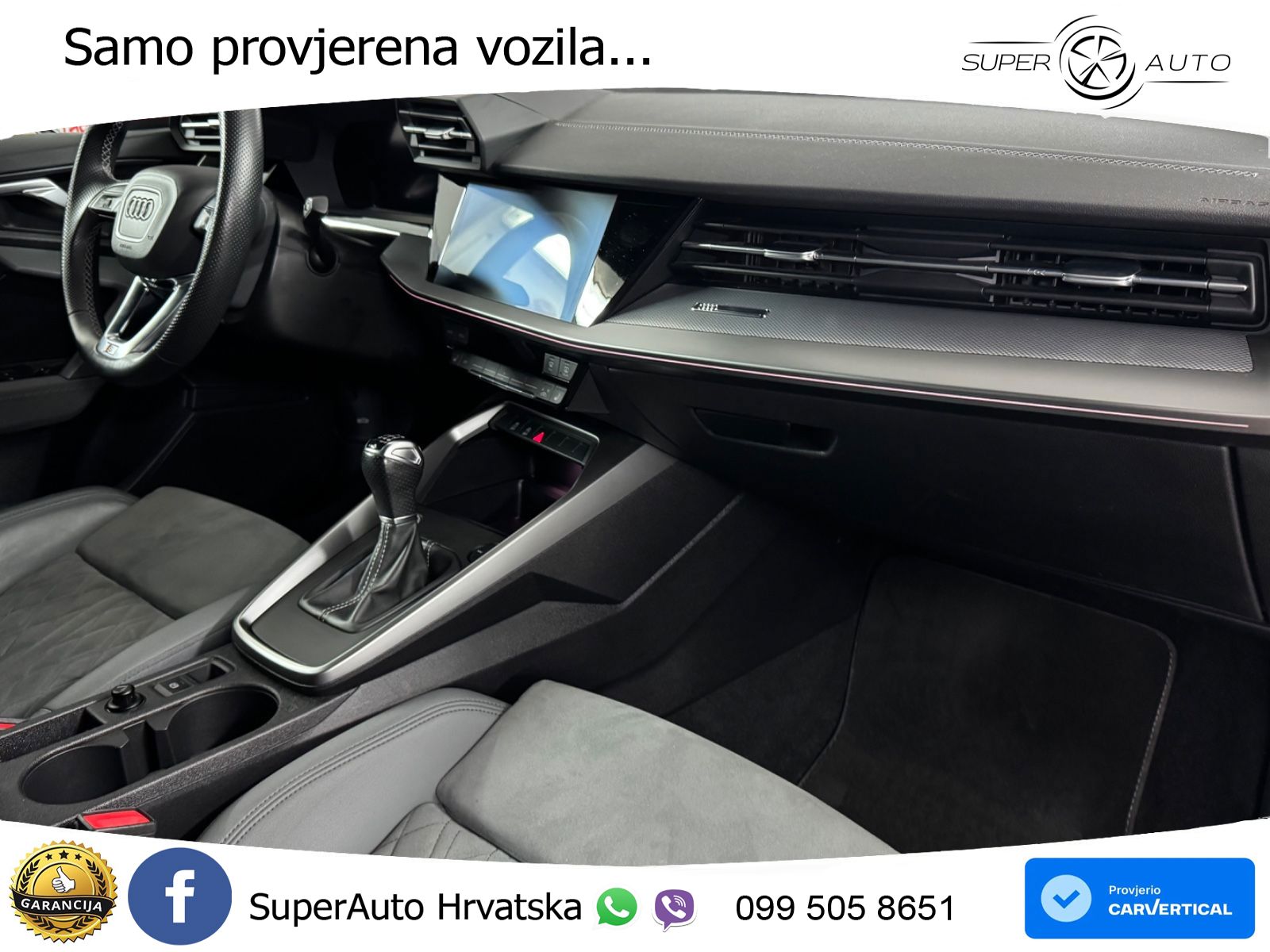 Audi A3 Limuzina 35 TFSI (150 KS) S line LED+GR SJED+ACC