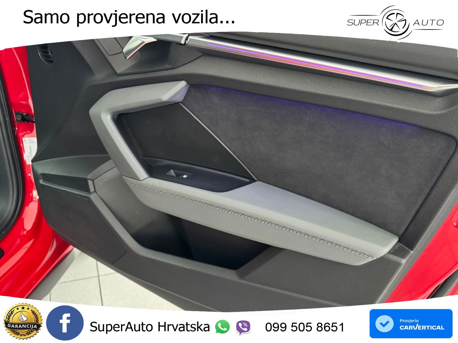 Audi A3 Limuzina 35 TFSI (150 KS) S line LED+GR SJED+ACC