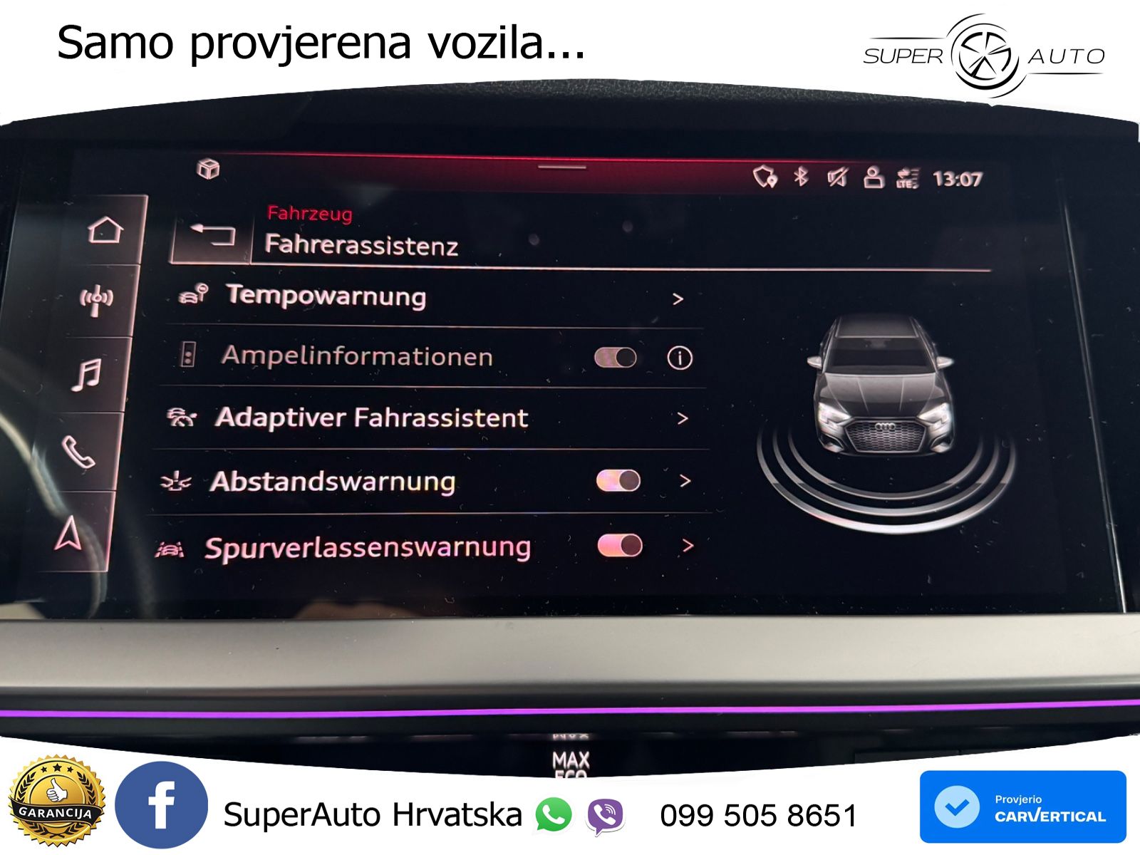 Audi A3 Limuzina 35 TFSI (150 KS) S line LED+GR SJED+ACC