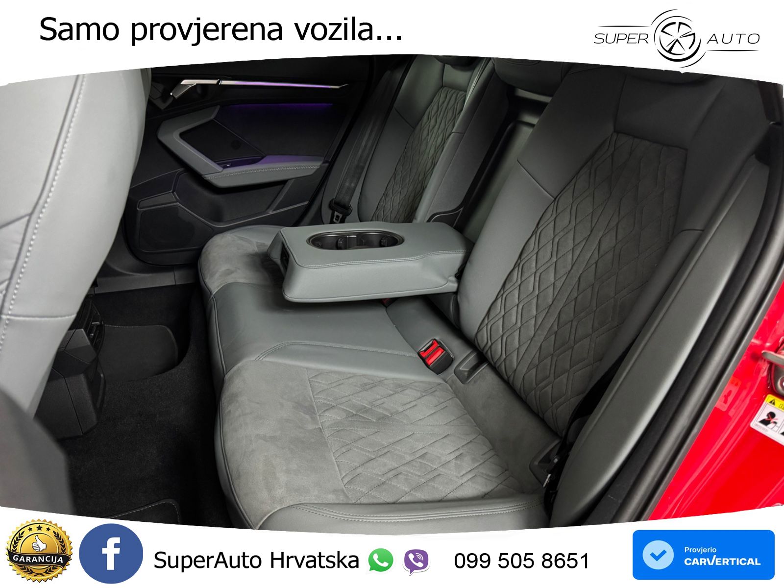 Audi A3 Limuzina 35 TFSI (150 KS) S line LED+GR SJED+ACC