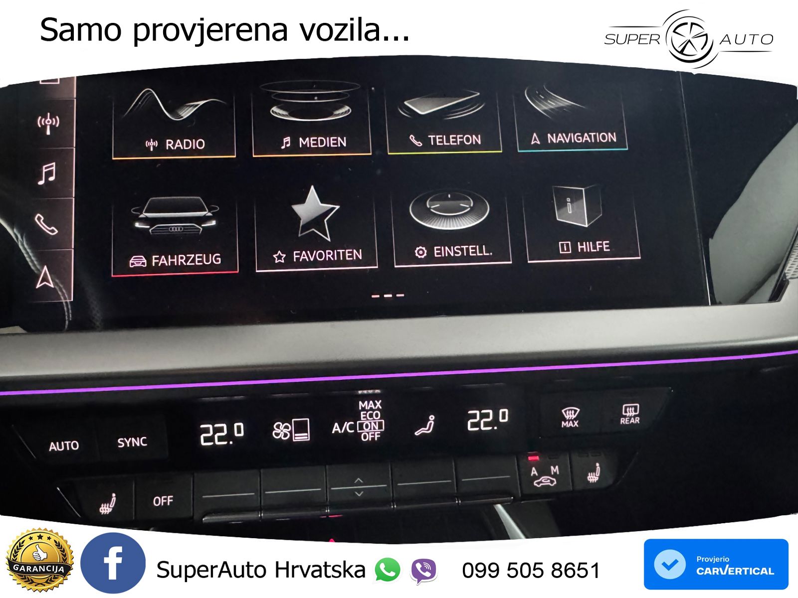 Audi A3 Limuzina 35 TFSI (150 KS) S line LED+GR SJED+ACC