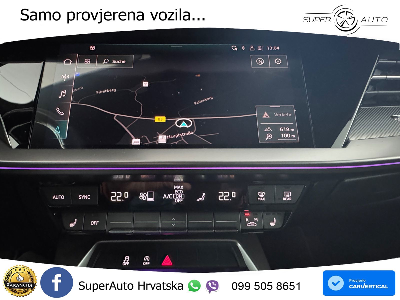 Audi A3 Limuzina 35 TFSI (150 KS) S line LED+GR SJED+ACC