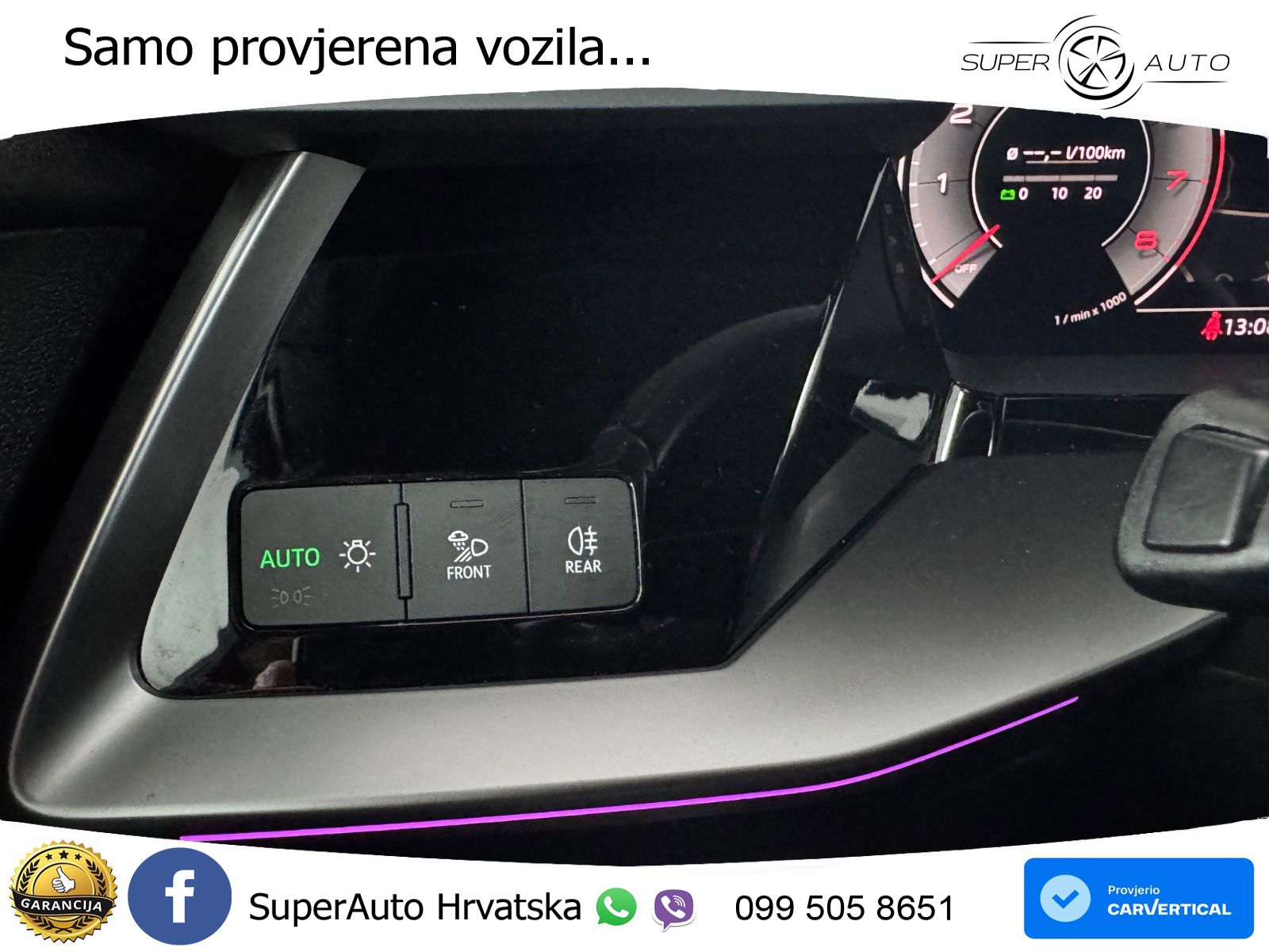 Audi A3 Limuzina 35 TFSI (150 KS) S line LED+GR SJED+ACC