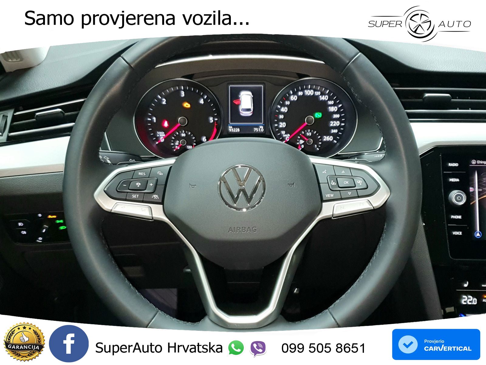 Volkswagen Passat Variant 2.0 TDI (150 KS) DSG Business LED+GR SJED+ACC