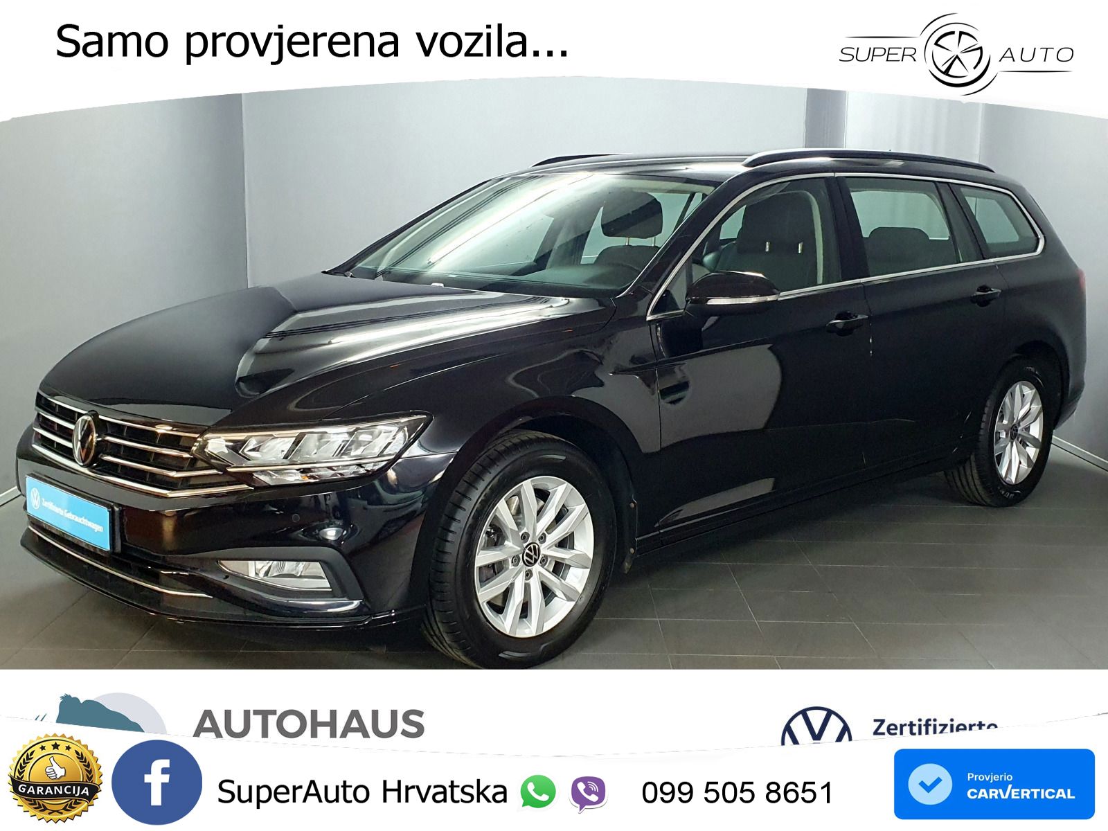 Volkswagen Passat Variant 2.0 TDI (150 KS) DSG Business LED+GR SJED+ACC