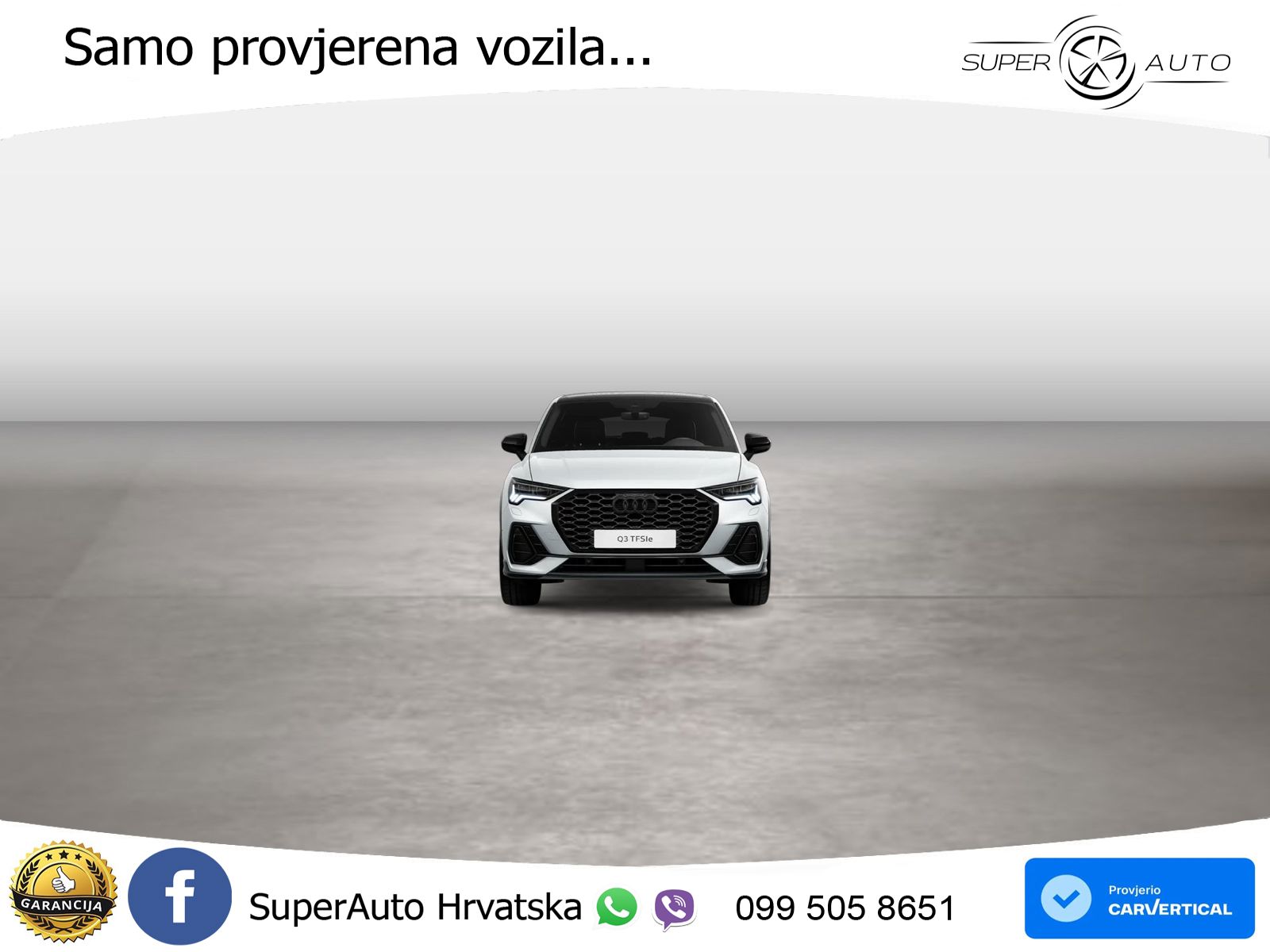 Audi Q3 Sportback 45 TFSIe (245 KS) S tronic S line MATRIX+GR SJED+KAM