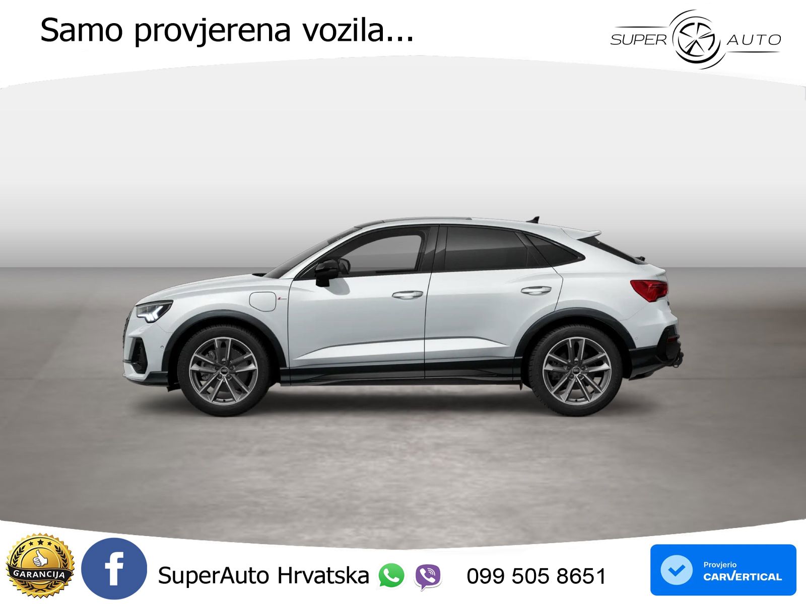 Audi Q3 Sportback 45 TFSIe (245 KS) S tronic S line MATRIX+GR SJED+KAM
