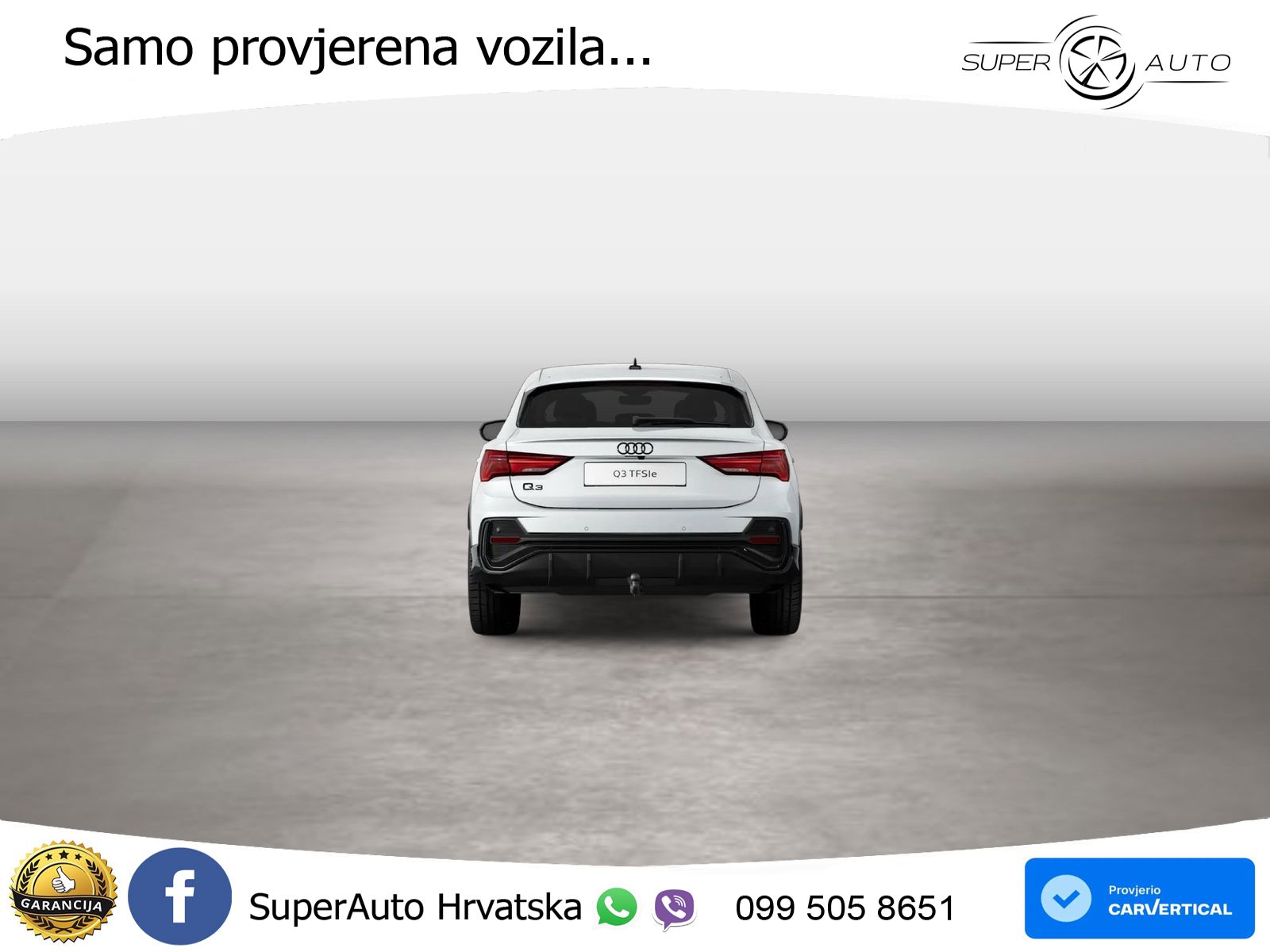 Audi Q3 Sportback 45 TFSIe (245 KS) S tronic S line MATRIX+GR SJED+KAM