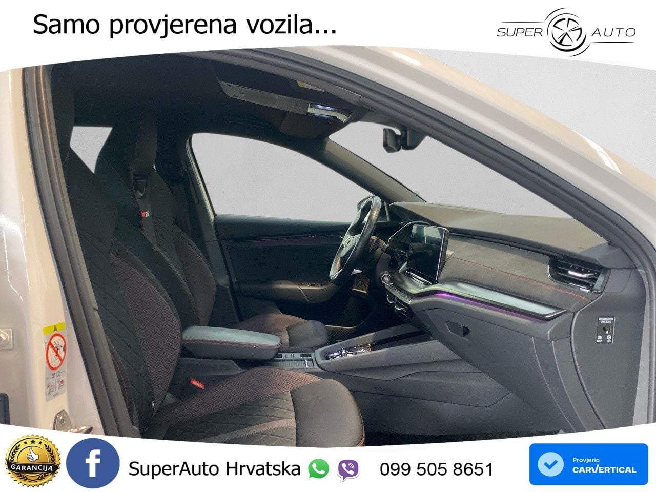 Škoda Octavia Combi RS 2.0 TDI (200 KS) DSG LED+GR SJED+ACC