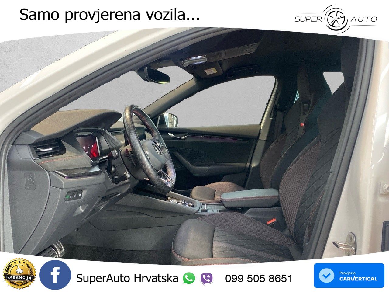 Škoda Octavia Combi RS 2.0 TDI (200 KS) DSG LED+GR SJED+ACC