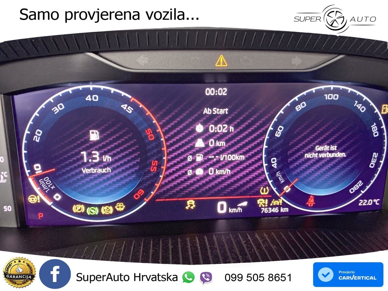 Škoda Octavia Combi RS 2.0 TDI (200 KS) DSG LED+GR SJED+ACC