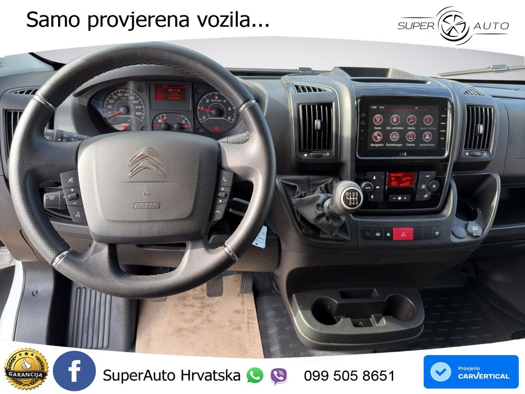 Citroën Jumper Kawa 2.2 35 L4H2 Control Heavy BlueHDi 16 165 KS