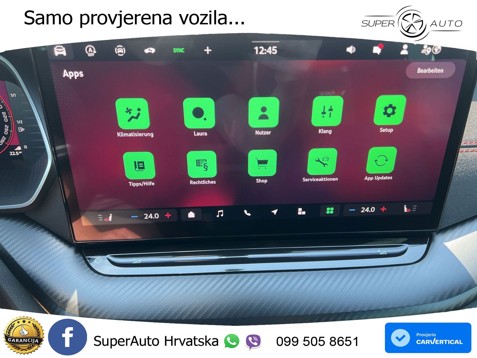 Škoda Octavia Combi RS 2.0 TSI (265 KS) DSG LED+GR SJED+ACC