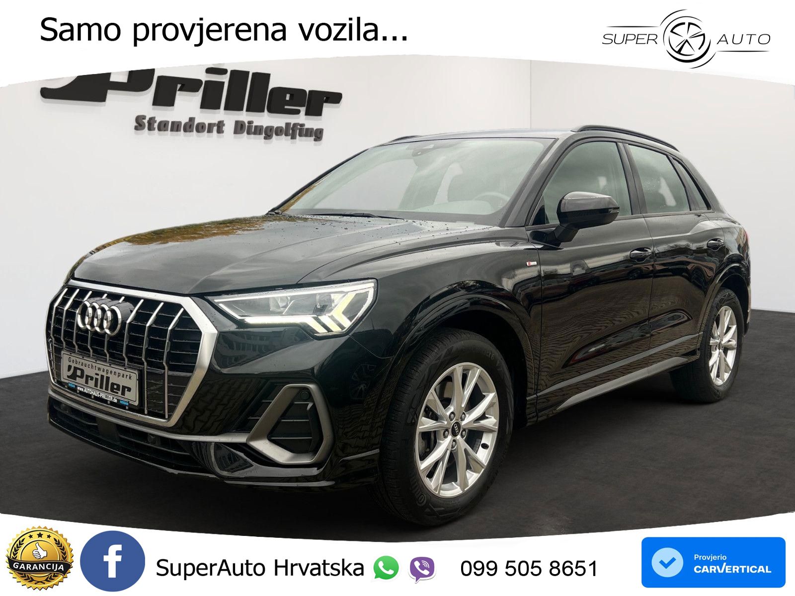 Audi Q3 40 TDI (200 KS) quattro S tronic S line