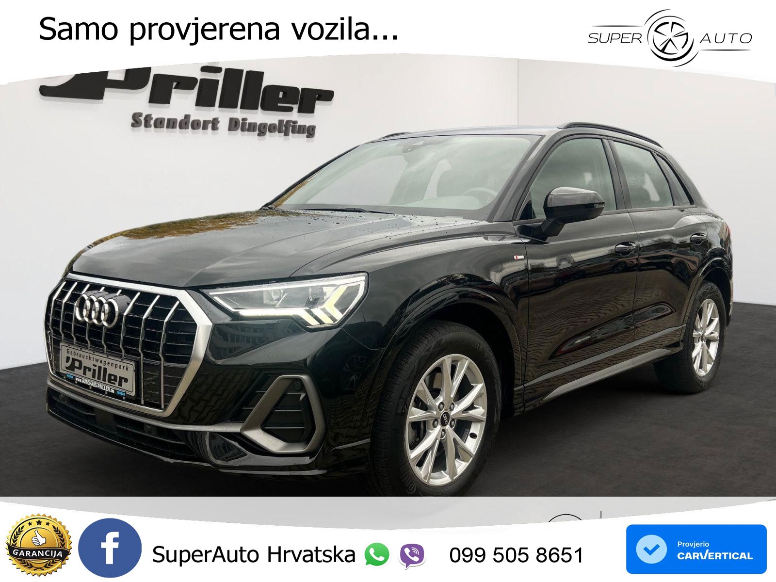 Audi Q3 40 TDI (200 KS) quattro S tronic S line