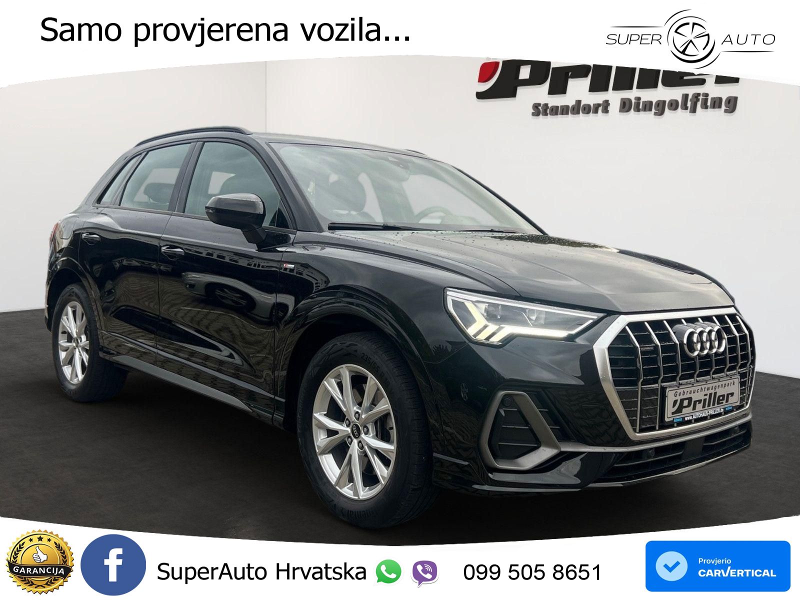 Audi Q3 40 TDI (200 KS) quattro S tronic S line
