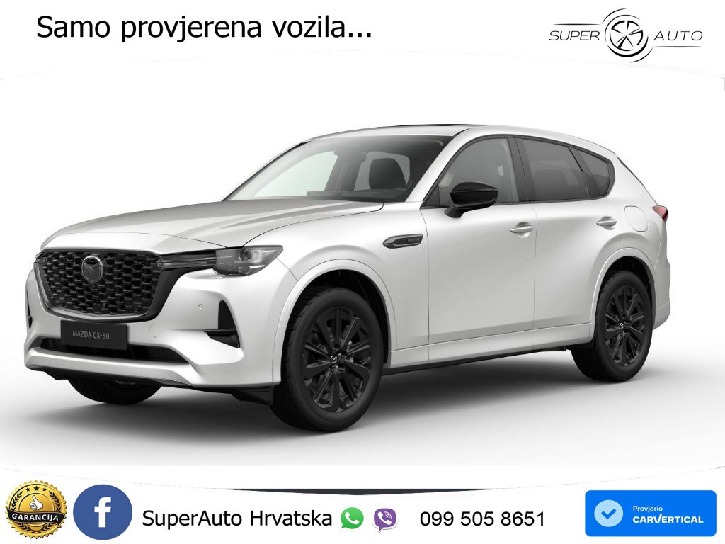 Mazda CX-60 3.3 e-Skyactiv D (254 KS) AWD Automatic LED+GR SJED+ACC