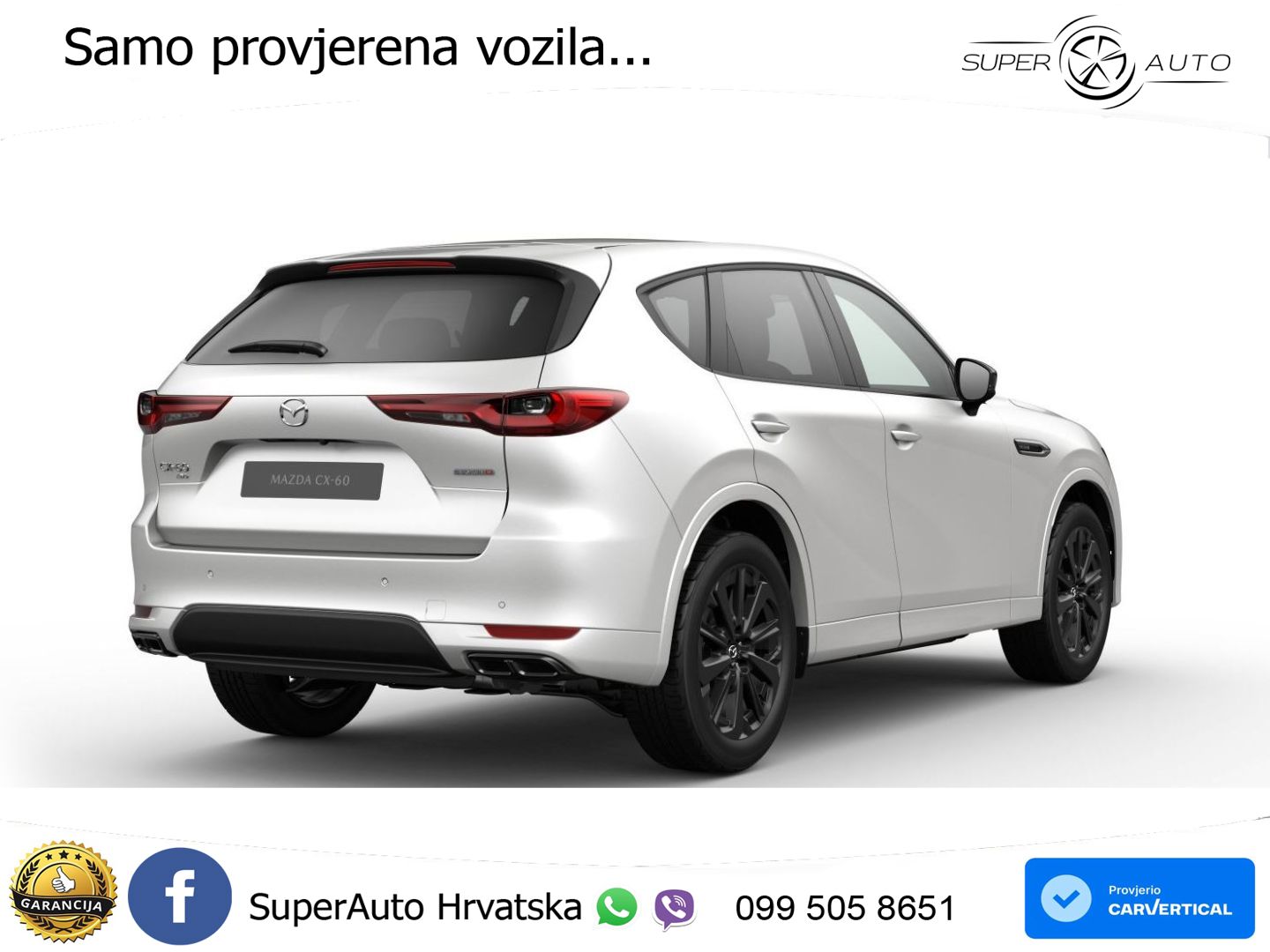 Mazda CX-60 3.3 e-Skyactiv D (254 KS) AWD Automatic LED+GR SJED+ACC