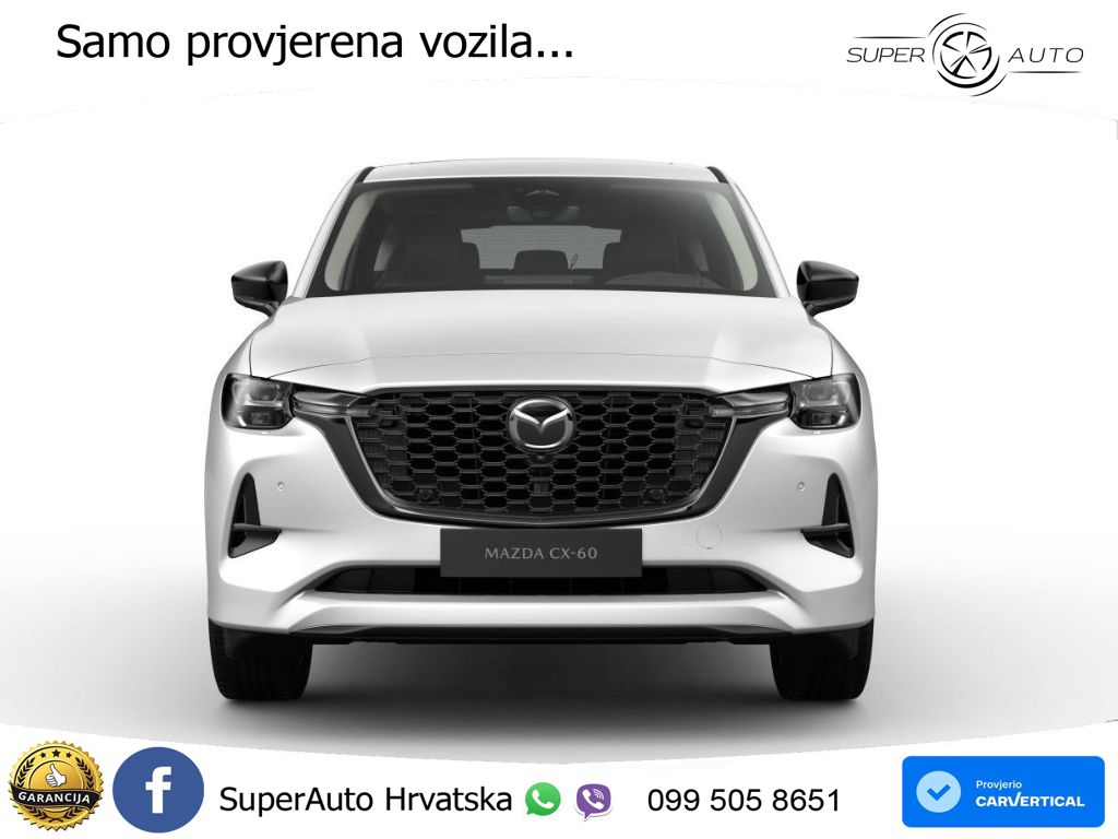 Mazda CX-60 3.3 e-Skyactiv D (254 KS) AWD Automatic LED+GR SJED+ACC
