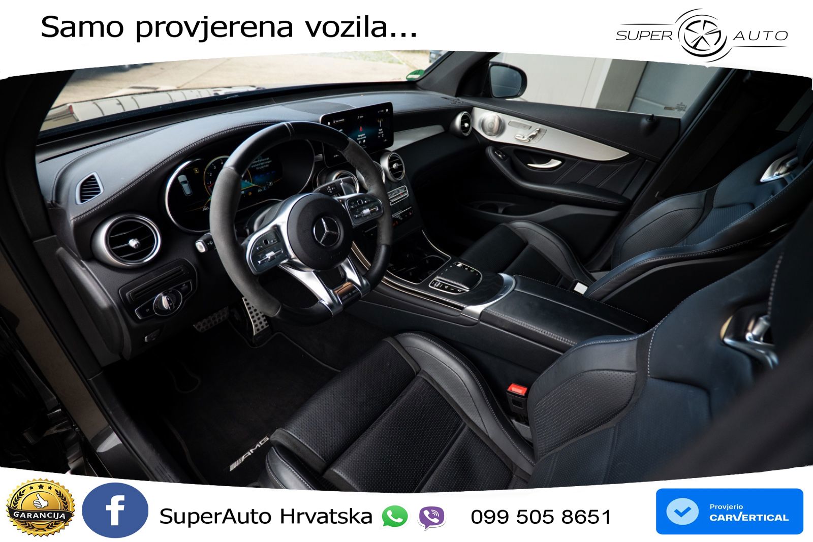 Mercedes AMG GLC 63 V8 (476 KS) 4MATIC+ MCT LED+GR SJED+ACC