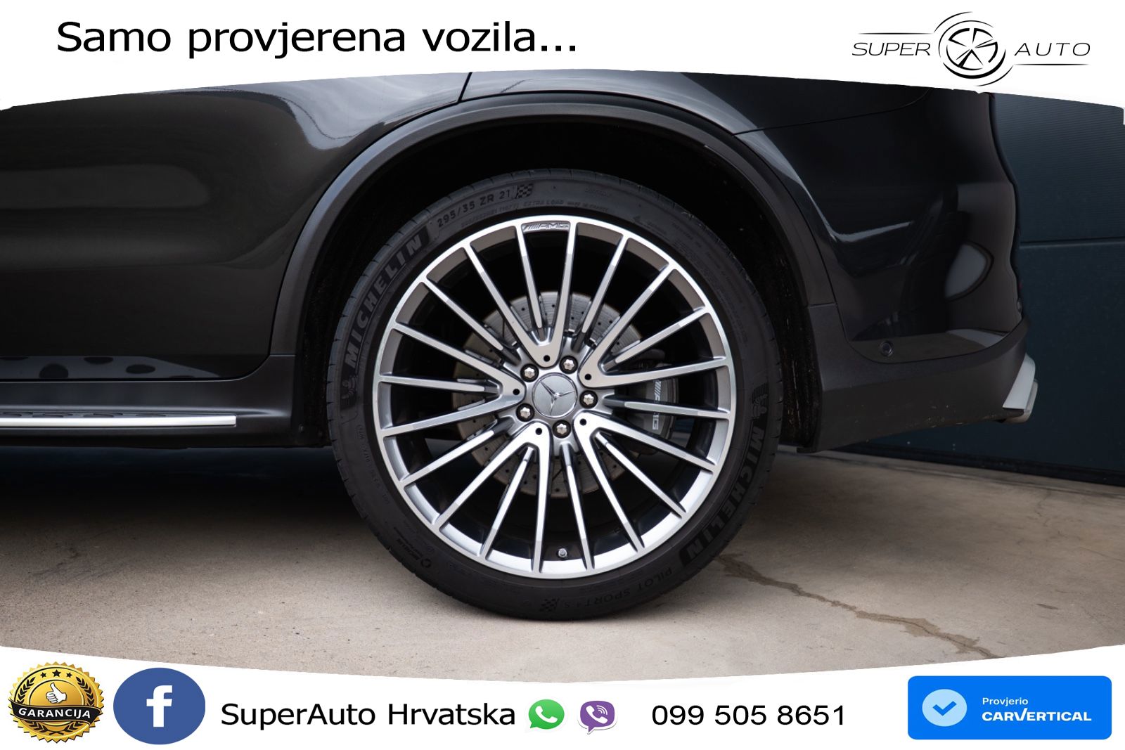 Mercedes AMG GLC 63 V8 (476 KS) 4MATIC+ MCT LED+GR SJED+ACC