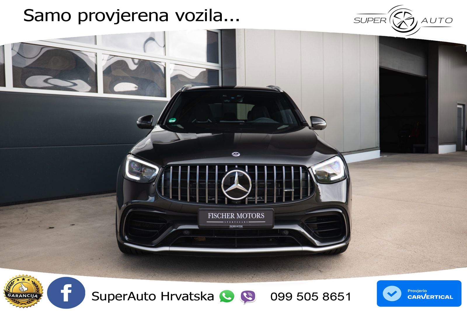 Mercedes AMG GLC 63 V8 (476 KS) 4MATIC+ MCT LED+GR SJED+ACC