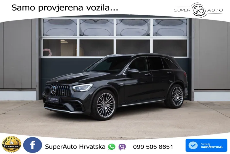 Mercedes AMG GLC 63 V8 (476 KS) 4MATIC+ MCT LED+GR SJED+ACC