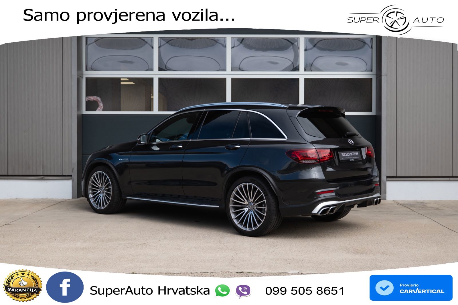 Mercedes AMG GLC 63 V8 (476 KS) 4MATIC+ MCT LED+GR SJED+ACC