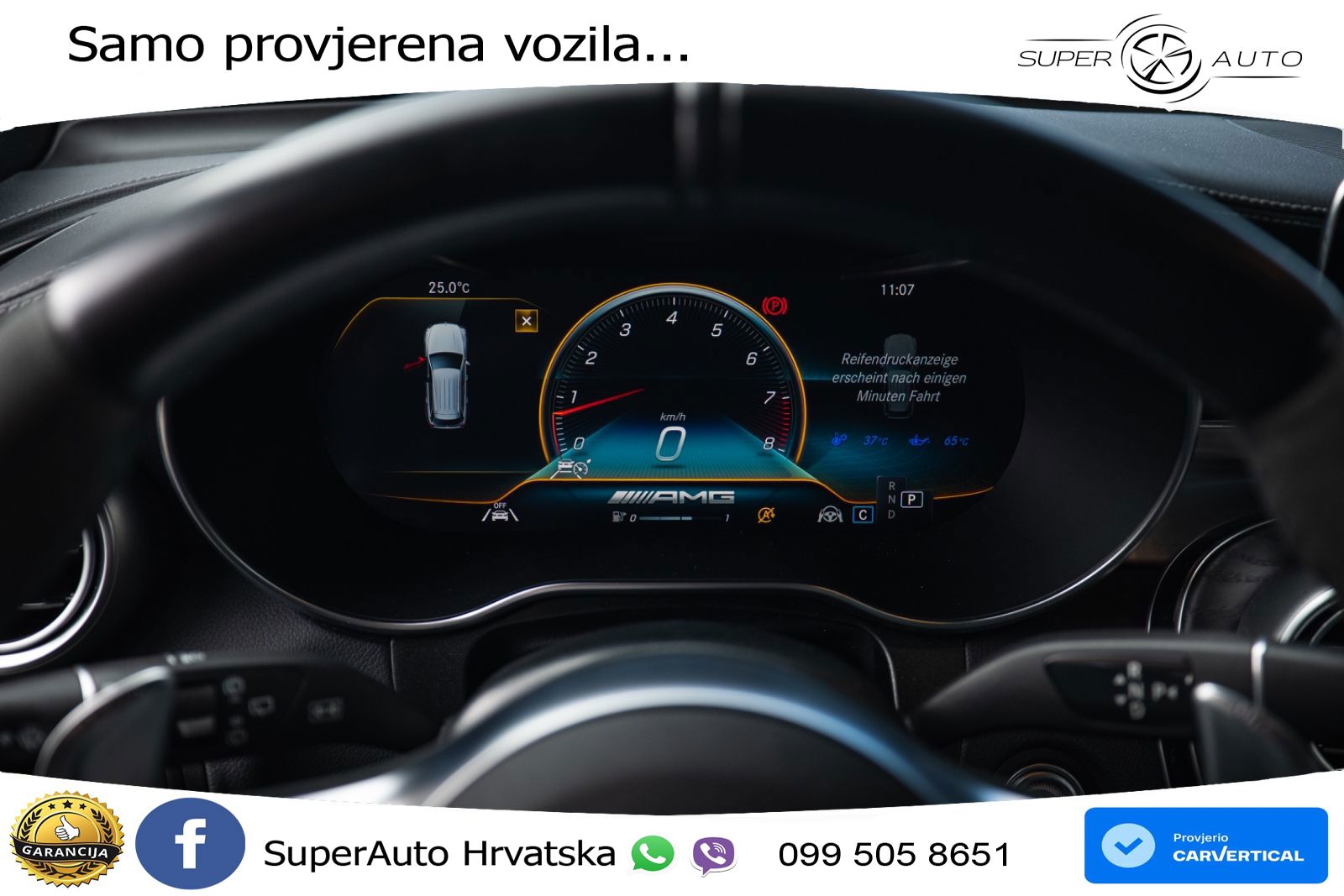 Mercedes AMG GLC 63 V8 (476 KS) 4MATIC+ MCT LED+GR SJED+ACC