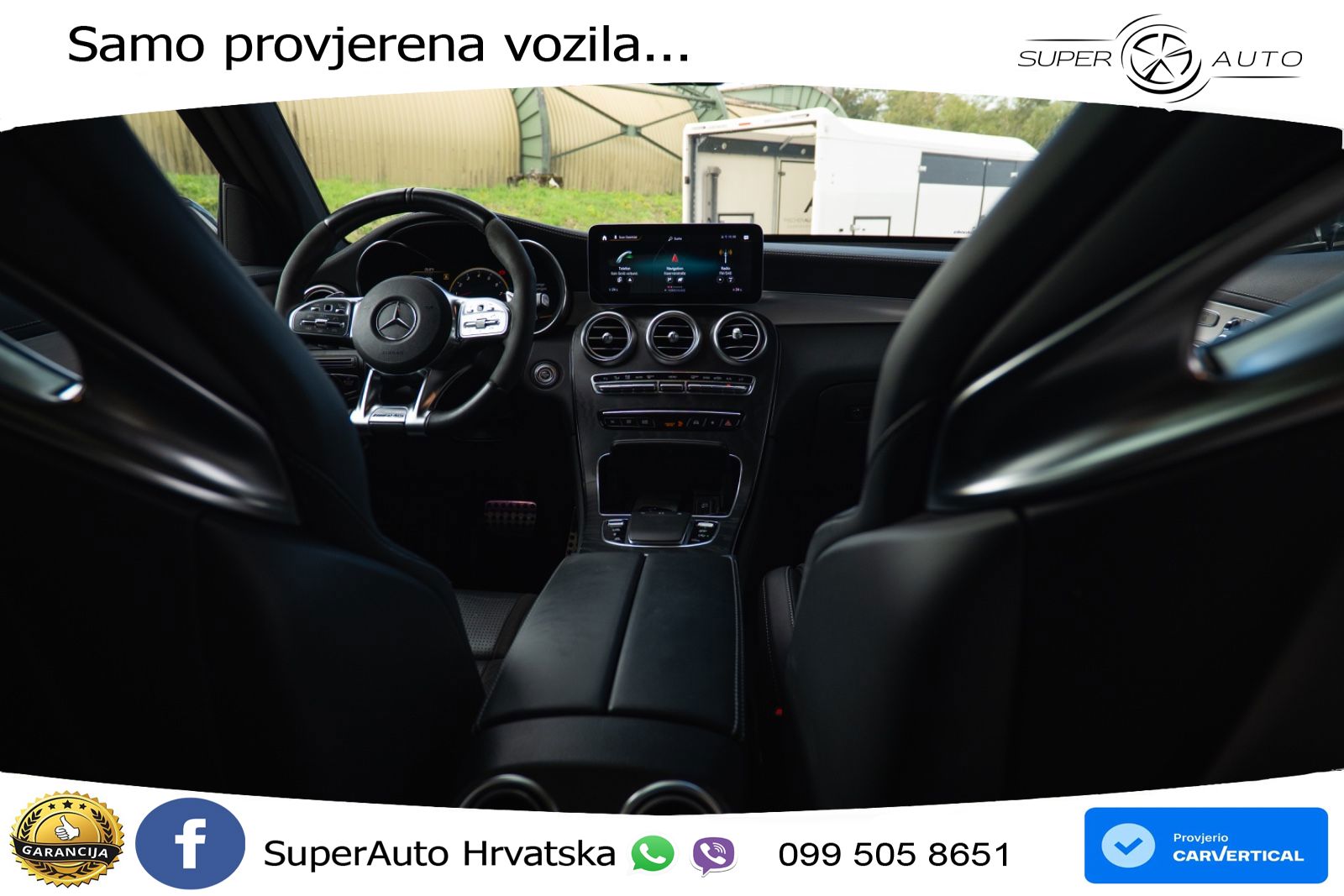 Mercedes AMG GLC 63 V8 (476 KS) 4MATIC+ MCT LED+GR SJED+ACC