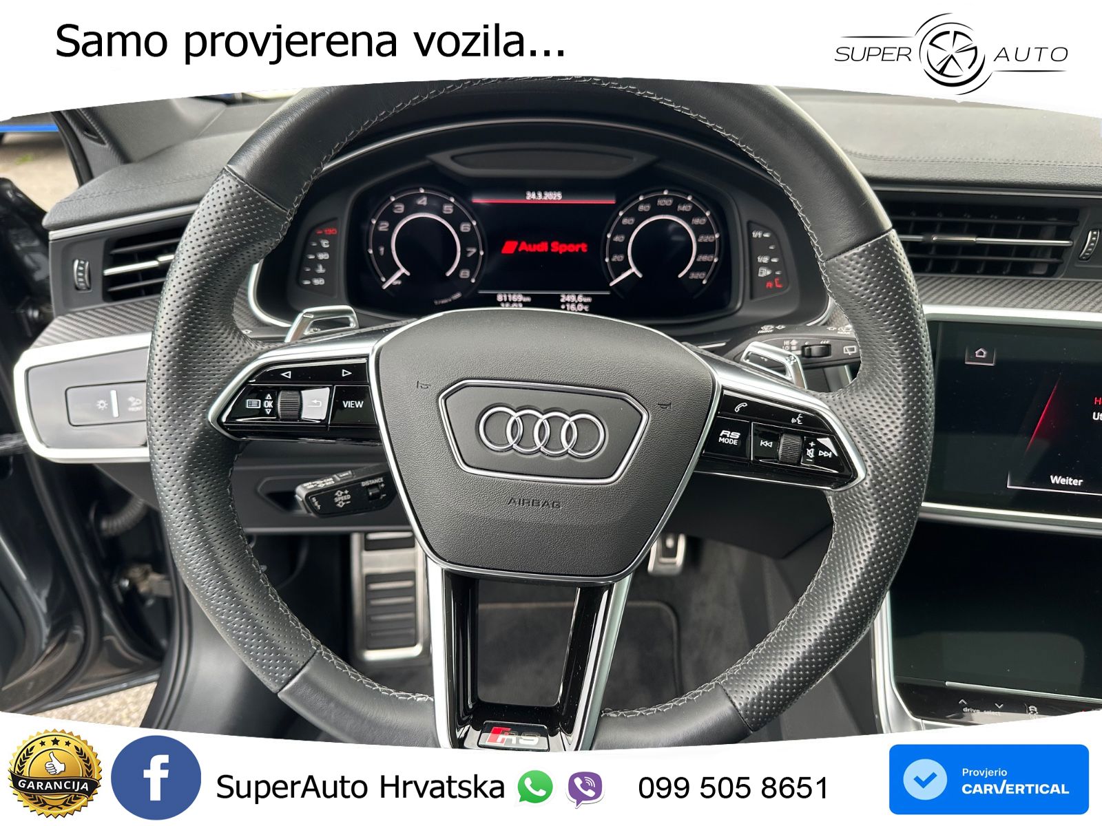 Audi RS6 Avant 4.0 TFSI V8 (600 KS) quattro Tiptronic MATRIX+GR SJED+KAM