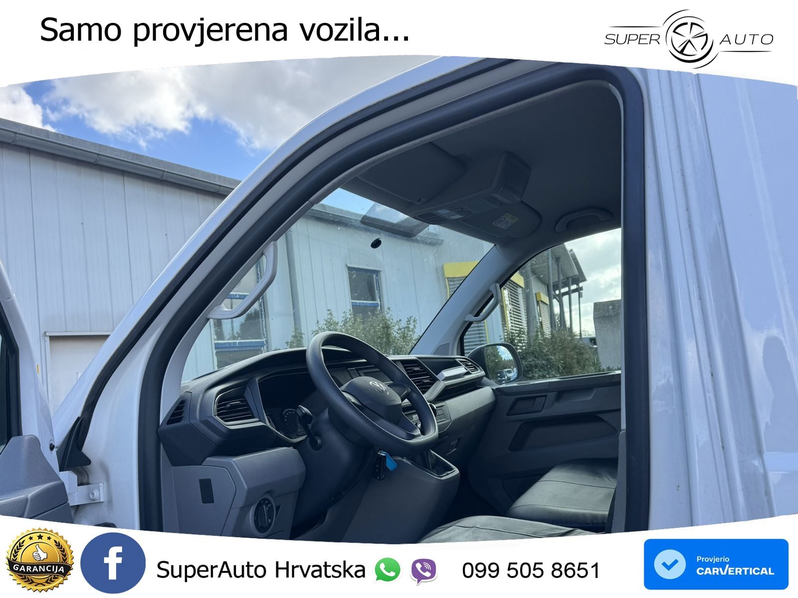 Volkswagen T6 Transporter 6.1 Kasten AHK*Klima*PDC*Flügeltü 110 KS