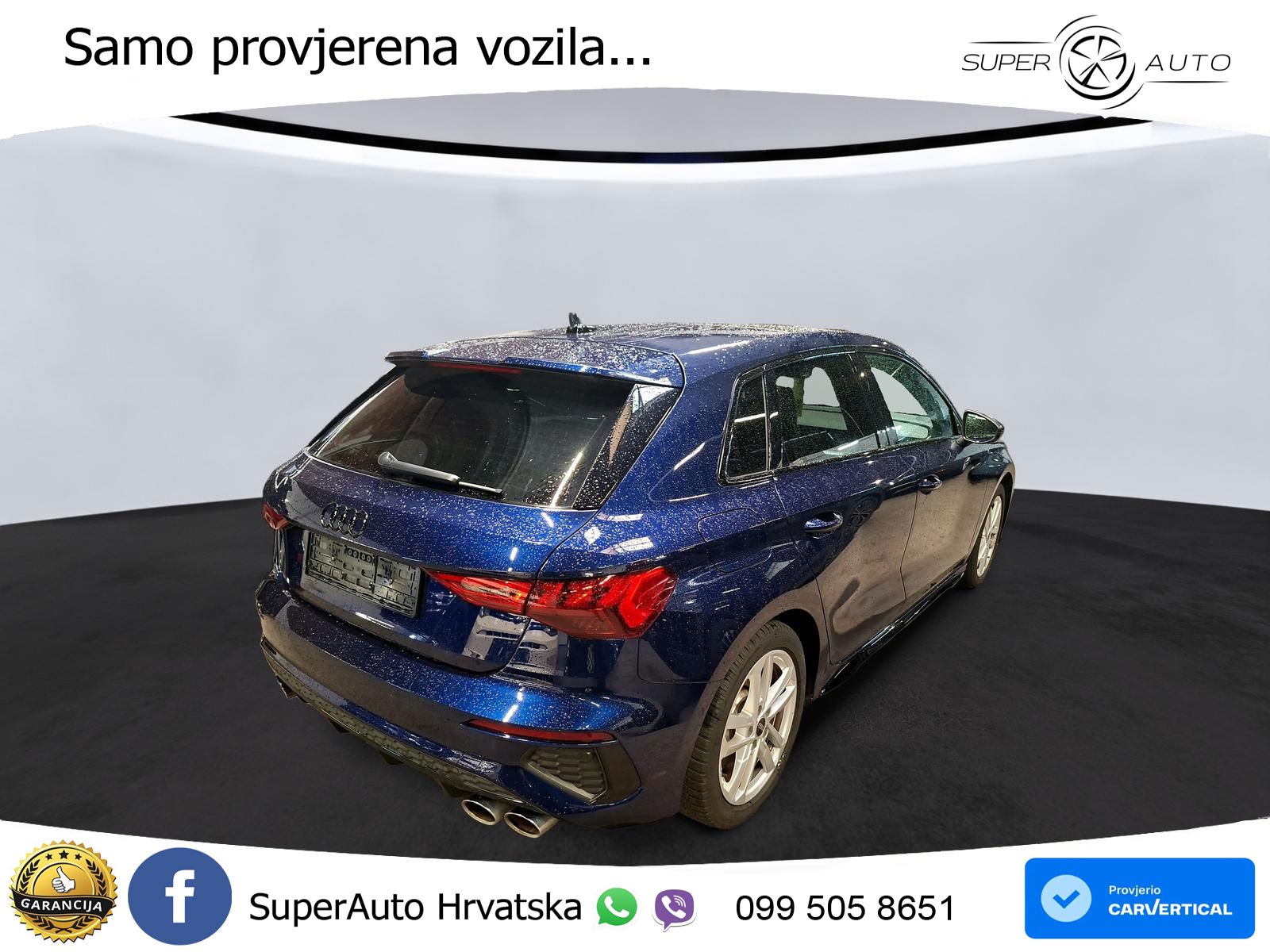 Audi S3 2.0 TFSI (310 KS) quattro S tronic MATRIX+GR SJED+KAM