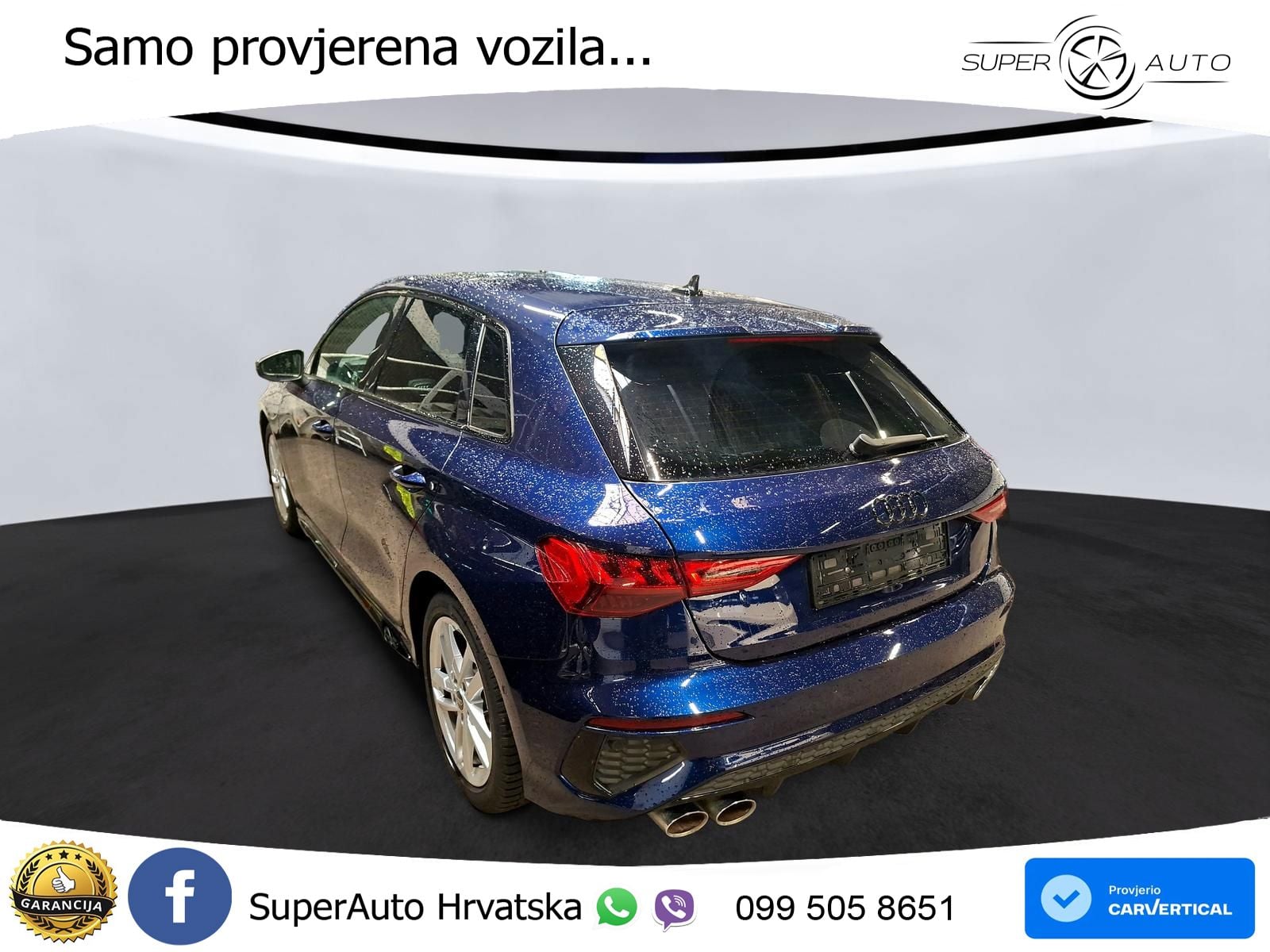 Audi S3 2.0 TFSI (310 KS) quattro S tronic MATRIX+GR SJED+KAM