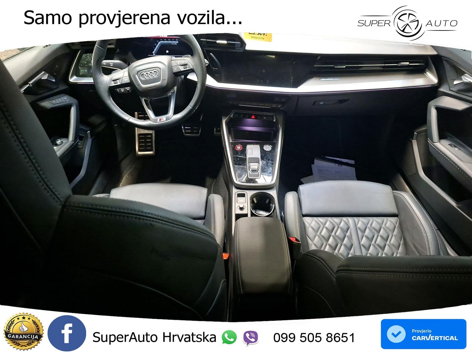 Audi S3 2.0 TFSI (310 KS) quattro S tronic MATRIX+GR SJED+KAM